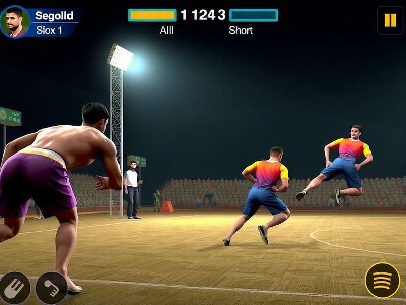 Desi Sports Champion gameplay showing kabaddi match